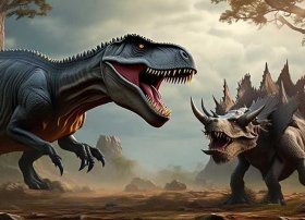 霸王龙和暴龙的故事文字版、霸王龙和暴龙的故事文字版视频