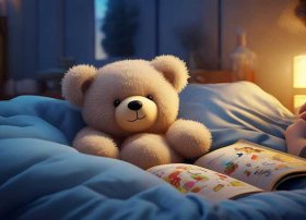 小熊故事儿童睡前故事文字版、小熊的故事睡前故事文字版语音