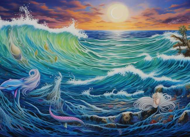 大海里故事,大海里的故事绘画 大海里故事,大海里的故事绘画