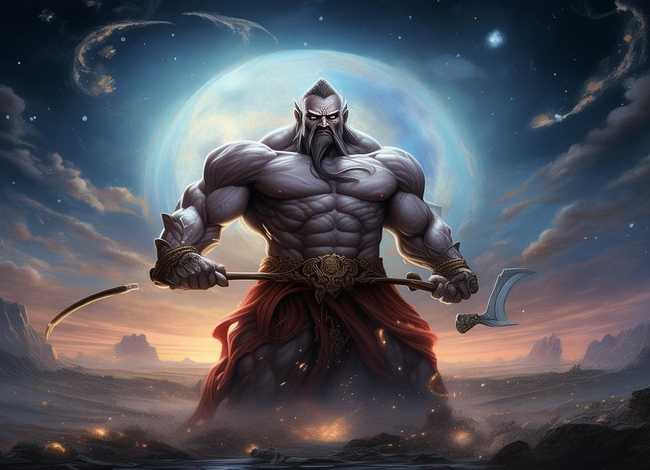 盘古开天辟地的故事 盘古开天辟地的故事100字