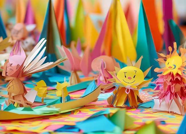 纸雕儿童作品(儿童纸雕作品的做法大全) 纸雕儿童作品(儿童纸雕作品的做法大全)