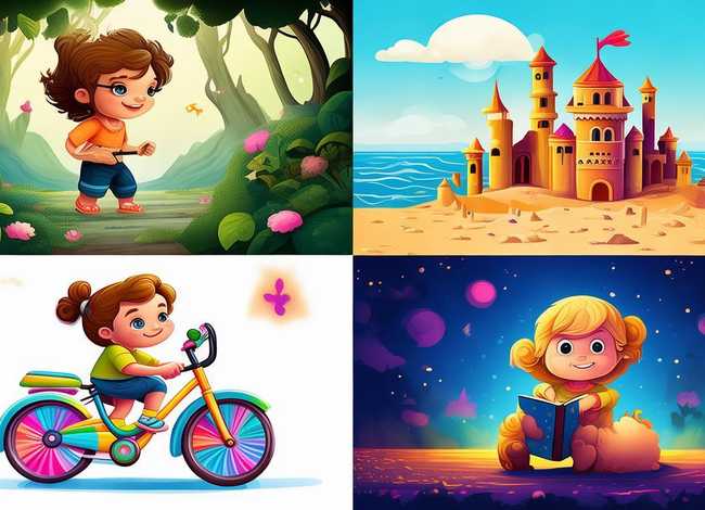 幼儿绘本简短故事图画4张，幼儿绘本简短故事图画4张图片