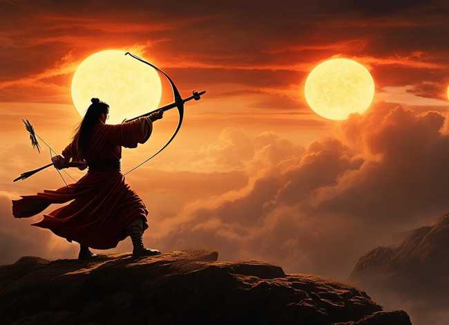 后羿射日的故事小故事视频；后羿射日的故事小故事视频完整版