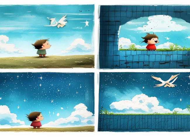 儿童故事绘画图片4幅坐井观天;坐井观天四幅故事绘画 儿童故事绘画图片4幅坐井观天;坐井观天四幅故事绘画