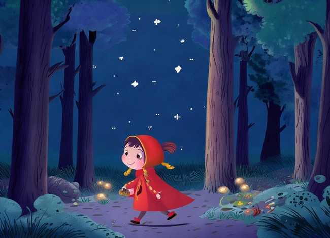 4一5岁睡前故事 - 4一5岁睡前故事小红帽 4一5岁睡前故事 - 4一5岁睡前故事小红帽