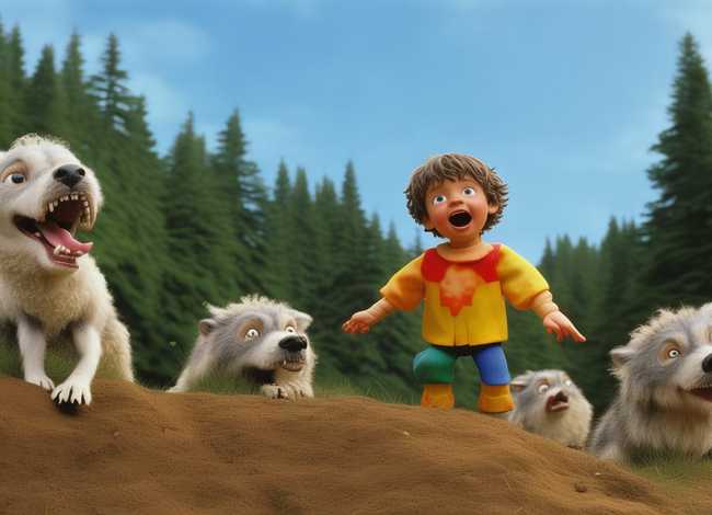 儿童故事狼来了ppt动画(狼来了幼儿故事动作表演视频) 儿童故事狼来了ppt动画(狼来了幼儿故事动作表演视频)