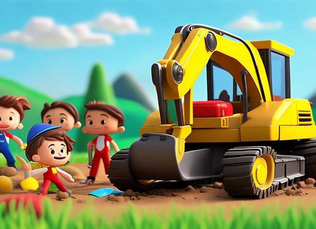 挖土机儿童故事视频动画,挖土机少儿视频大全动画 挖土机儿童故事视频动画,挖土机少儿视频大全动画