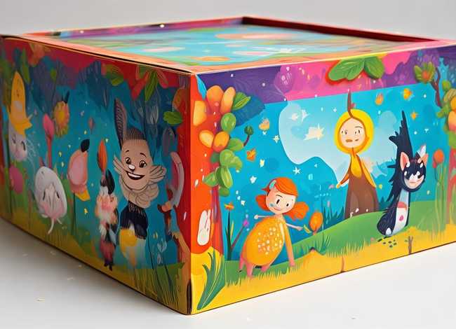 儿童故事绘本盒 幼儿园绘本故事盒制作