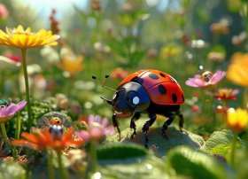 七星瓢虫找朋友儿童故事，七星瓢虫找朋友的故事