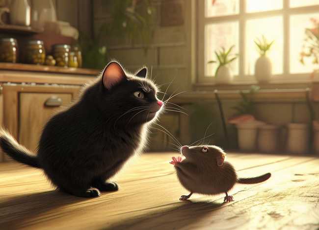 老鼠和猫故事视频；老鼠和猫的故事视频
