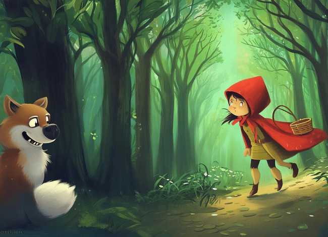 幼儿故事《小红帽》；幼儿故事《小红帽》内容