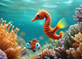 小海马的故事；小海马找朋友的故事