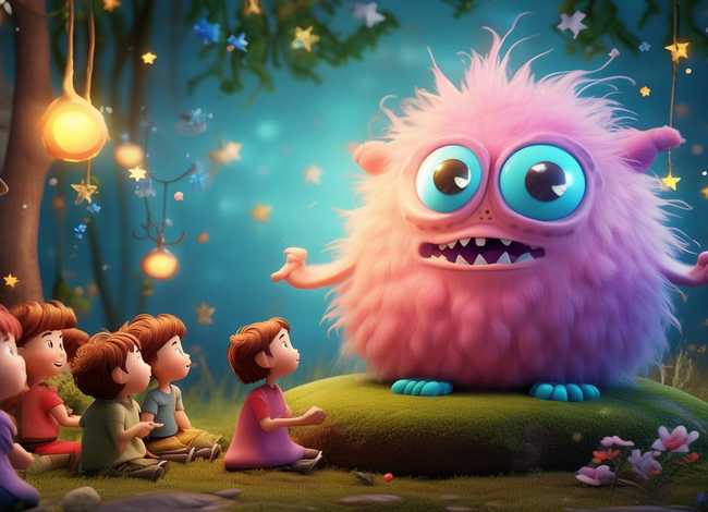 怪物故事儿童文字版 幼儿怪物故事