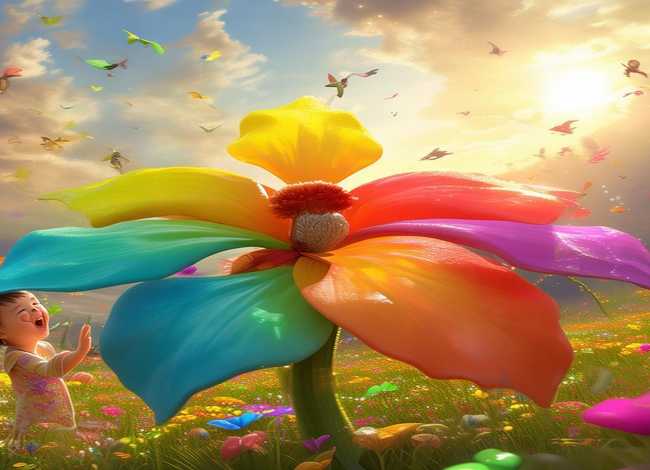 儿童故事七色花完整版（少儿故事七色花）