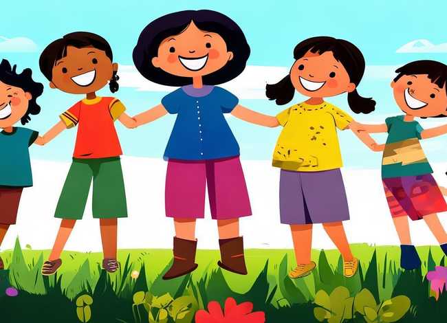 儿童团结简笔画 - 儿童团结简笔画图片