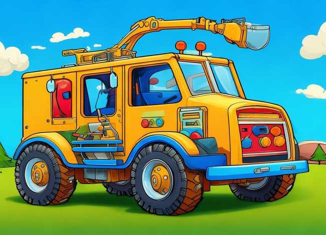 儿童工程车图画(儿童工程车图画大全) 儿童工程车图画(儿童工程车图画大全)