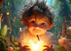 儿童故事魔法铅笔、魔法铅笔故事视频