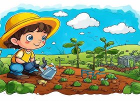 儿童种植植物故事、儿童种植植物的感想