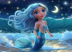 睡前故事儿童完整3-6岁小美人鱼 - 宝宝睡前故事4~6岁美人鱼