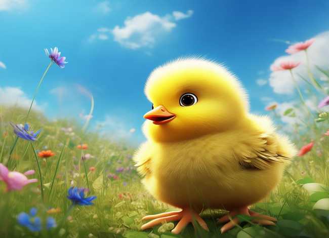 儿童故事小鸡球球找妈妈，小鸡球球找妈妈绘本故事