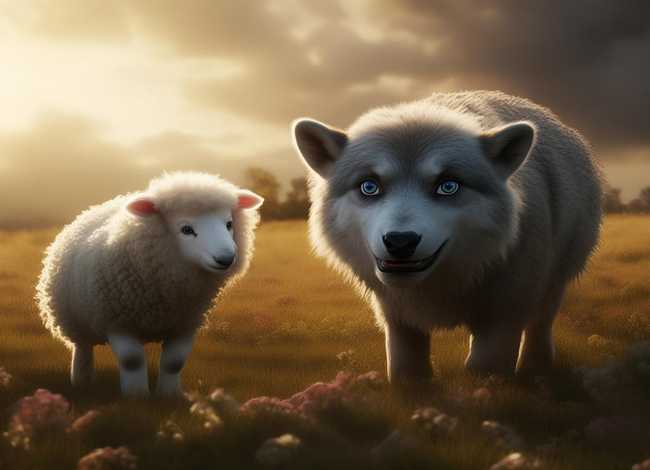 儿童故事狼吃羊的故事 狼吃羊的故事文字版 儿童故事狼吃羊的故事 狼吃羊的故事文字版