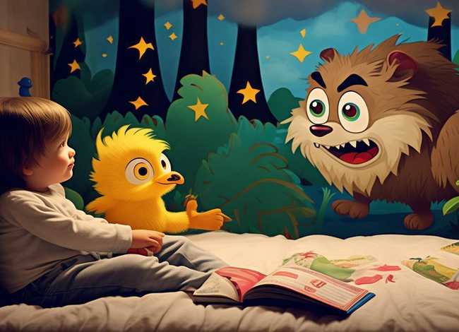 儿童长篇睡前故事小鸡，宝宝睡前故事大全小鸡大灰狼