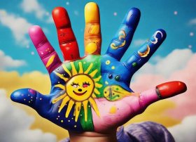 手儿童画图片（儿童手画图片大全 创意）