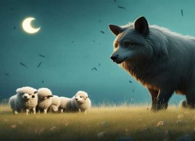 儿童睡前故事三只羊和一只狼；睡前故事三只小羊和一只大灰狼