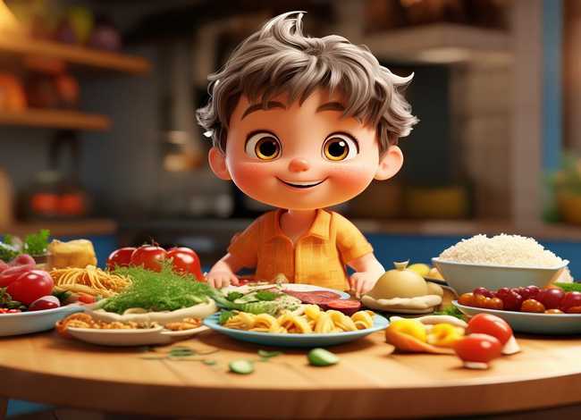 吃饭不挑食儿童故事视频 吃饭不挑食绘本故事视频