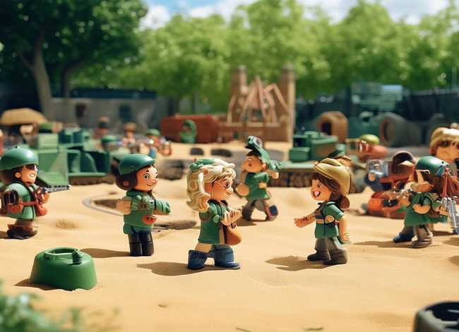 军事故事儿童书 - 幼儿军事故事