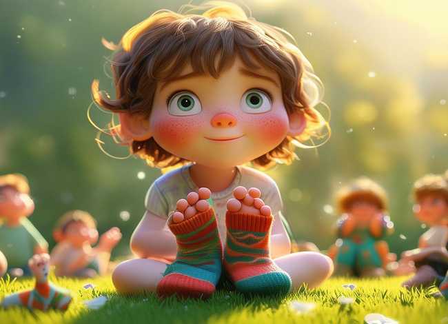 关于脚的故事儿童（关于脚的故事幼儿故事）