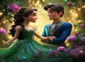 童话公主与王子故事，中文童话公主与王子