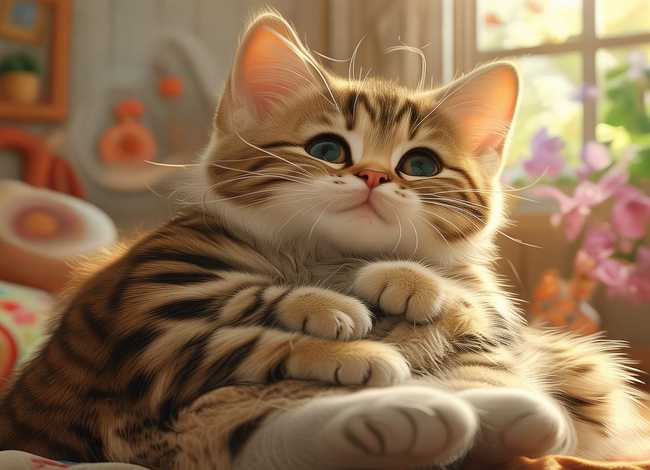 儿童绘本故事爱妈妈的小猫，关于爱妈妈的绘本故事