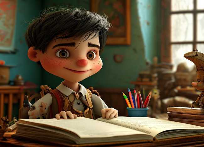 儿童英文绘本故事匹诺曹（匹诺曹的故事中英文版）