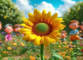 向日葵的小故事幼儿（关于向日葵的幼儿小故事）