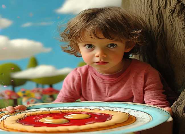 儿童故事画饼充饥成语故事 - 幼儿成语故事画饼充饥