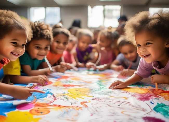 慈善 儿童；慈善 儿童画