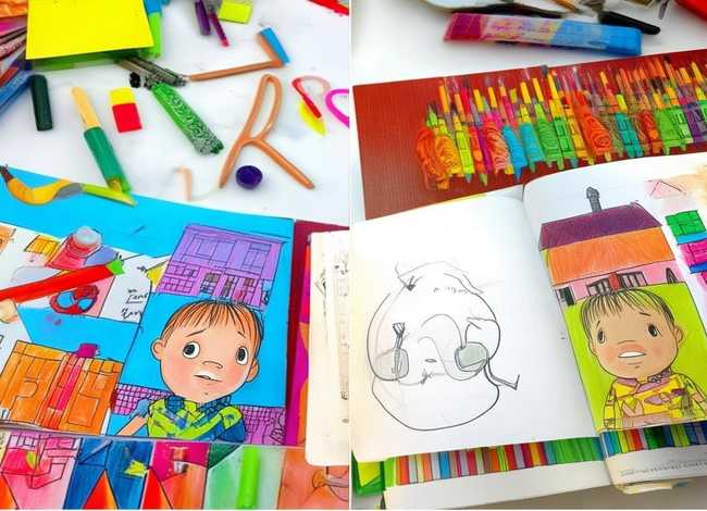 儿童手工绘本书制作 - 儿童手工绘本书制作方法