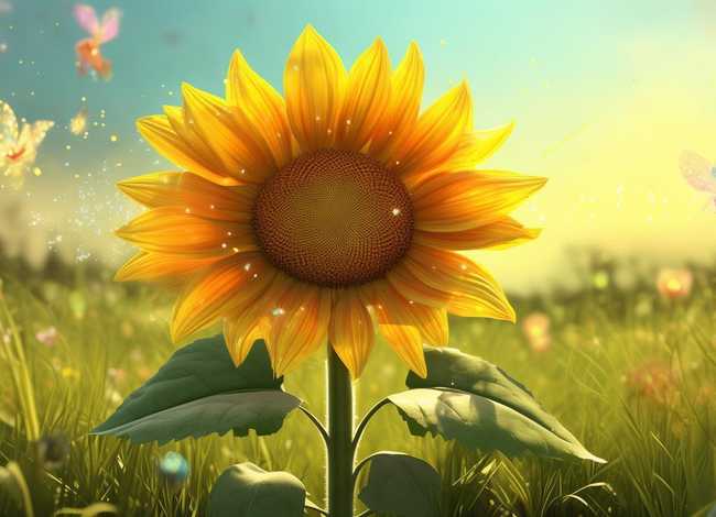 向日葵的童话故事、帮我搜索向日葵的童话