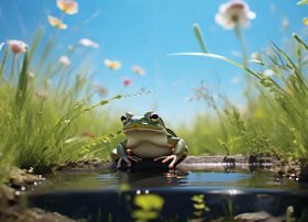 成语故事井底之蛙文字、成语故事井底之蛙文字版