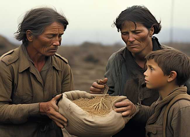 红色故事《一袋干粮》，红色故事《一袋干粮》340字