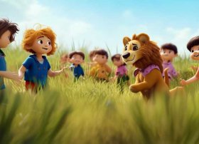 儿童狮子故事0至3岁、狮子故事儿童视频0-3岁