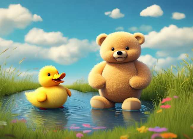 巴巴熊儿歌24 - 巴巴熊儿歌小鸭子