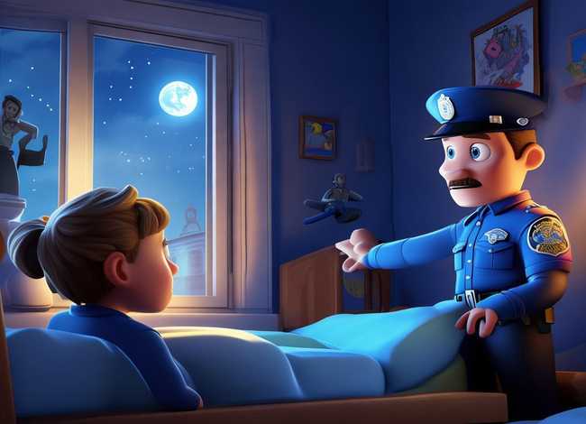 4-6岁儿童睡前故事警察抓小偷 - 幼儿睡前故事警察抓小偷
