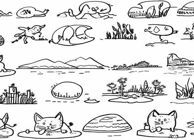 小故事画画简笔画大全，小故事画画简笔画大全视频