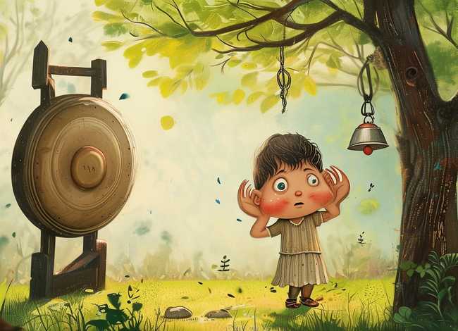 掩耳盗铃儿童故事五分钟以内 - 掩耳盗铃的故事幼儿