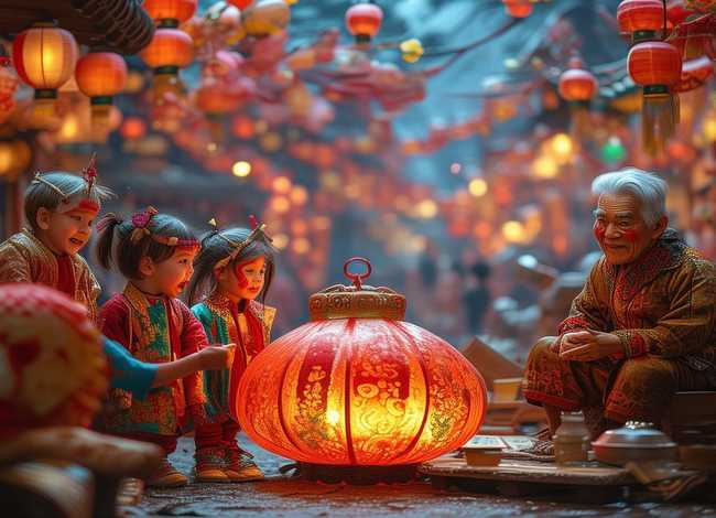 儿童故事春节的故事 - 幼儿故事春节的传说