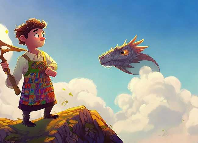 勇敢的小裁缝故事图文；勇敢的小裁缝故事图文版