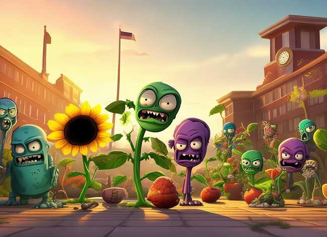 植物大战僵尸讲故事 植物大战僵尸讲故事之学校历险记 植物大战僵尸讲故事 植物大战僵尸讲故事之学校历险记