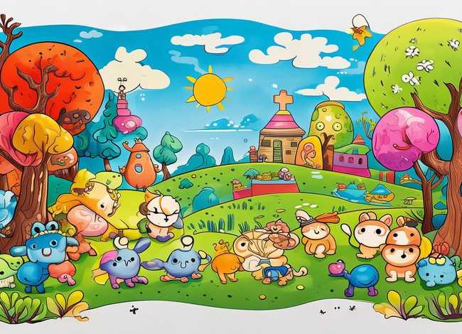 儿童图画故事书可打印 故事大全图画书打印